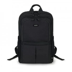 DICOTA Eco Backpack SCALE 15-17.3” Black (optional Logo)