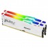Kingston Technology FURY Beast 64GB 5600MT/s DDR5 CL40 DIMM (Kit of 2) White RGB XMP