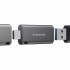 Samsung MUF-256DB USB flash drive 256 GB USB Type-A / USB Type-C 3.2 Gen 1 (3.1 Gen 1) Black, Silver