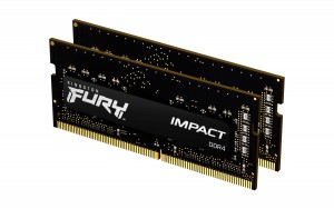 Kingston Technology FURY 16GB 2666MT/s DDR4 CL15 SODIMM (Kit of 2) Impact