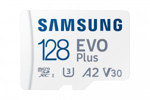 Samsung mSD / EVO PLUS 128GB Up to 160 MB/s